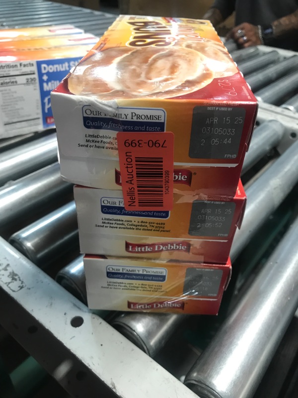 Photo 1 of ***(EXP: 4/15/25)NONREFUNDABLE***  Little Debbie Honey Buns, 6 Individually Wrapped Pastries, 10.6 oz Box, Pack of 0ne (1)