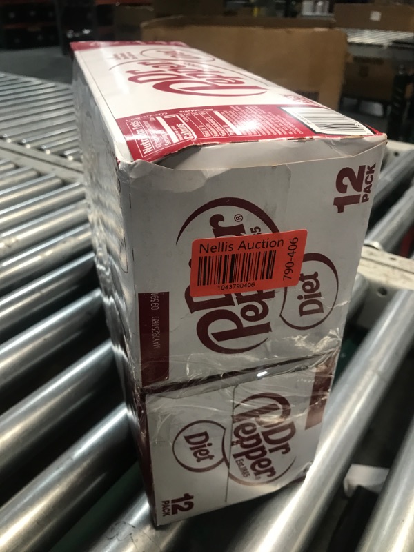 Photo 1 of ***(EXP: 5/19/25)NONREFUNDABLE*** Diet Dr Pepper Soda, 12 fl oz cans, 12 pack