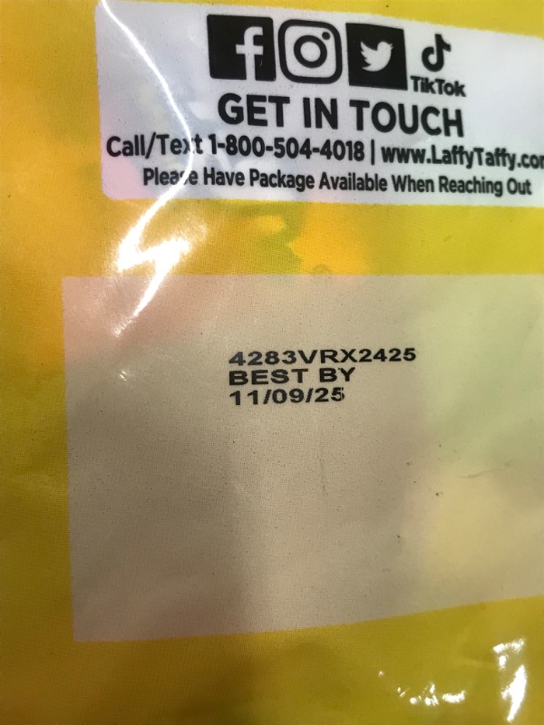 Photo 1 of ***(EXP: 11/09/25)NONREFUNDABLE*** Laffy Taffy Easter Variety Candy Mix, Individually Wrapped Bars, 45.9oz (135 Count)