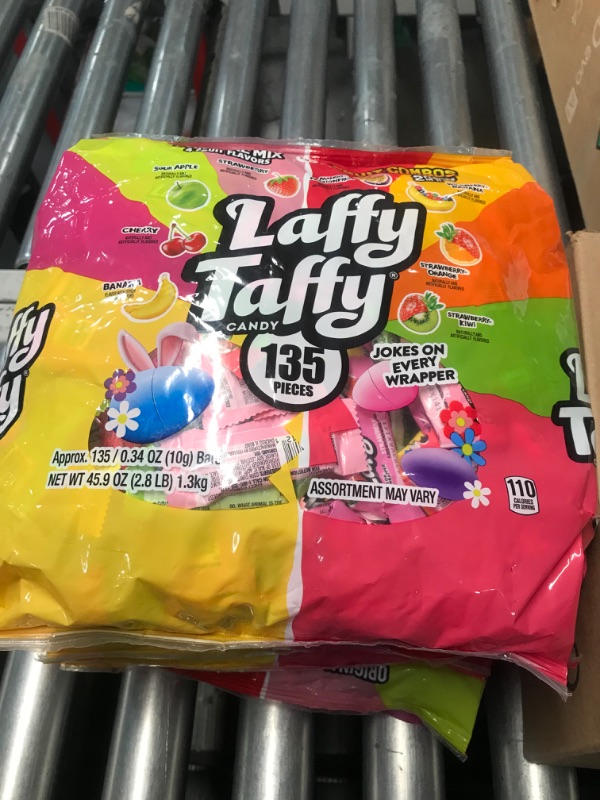 Photo 1 of ***(EXP: 11/09/25)NONREFUNDABLE*** Laffy Taffy Easter Variety Candy Mix, Individually Wrapped Bars, 45.9oz (135 Count)