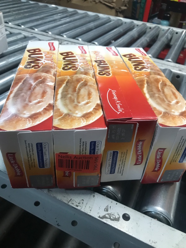 Photo 1 of ***(EXP: 4/14/25) NONREFUNDABLE*** Little Debbie Honey Buns, 6 Individually Wrapped Pastries, 10.6 oz Box, Pack of 0ne (1)