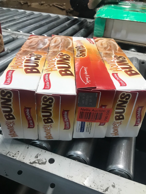 Photo 1 of ***(EXP: 4/14/25) NONREFUNDABLE*** Little Debbie Honey Buns, 6 Individually Wrapped Pastries, 10.6 oz Box, Pack of 0ne (1)