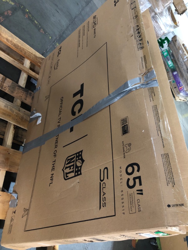 Photo 1 of TCL 55-Inch Class S5 UHD 4K LED Smart TV with Fire TV (55S551F, 2024 Model), Dolby Vision, HDR PRO+, Dolby Atmos, Alexa Built-in with Voice Remote, Apple AirPlay 2 Compatibility, Streaming Television