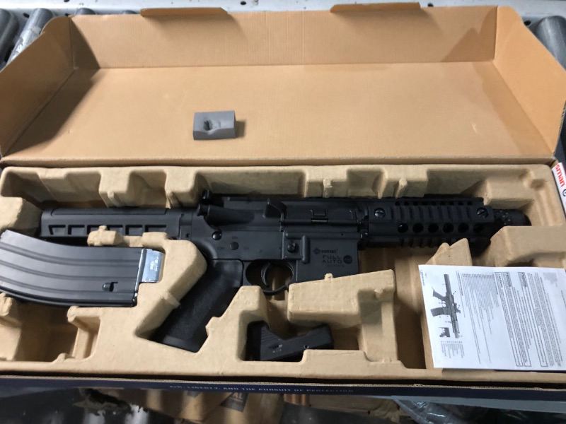 Photo 1 of (Used)(see images)Crosman A4 Pistol (Black) CO2 Powered, Full Auto BB Air Pistol