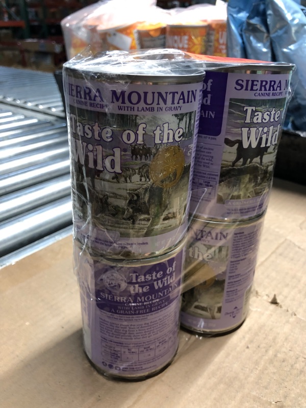 Photo 1 of ***(EXP: 4/17/26)NONREFUNDABLE*** Taste Of The Wild Sierra Mountain Canned Dog Food, 13.2 Oz, Medium