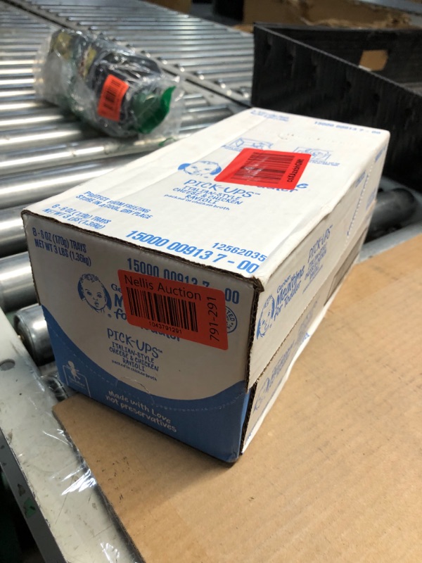 Photo 1 of ***(EXP: 6/25/25)NONREFUNDABLE*** Gerber Toddler Food, Pick-ups, Italian-Style Chicken & Cheese Ravioli, Baby Food, Simply No Preservatives, 6 Ounce (Pack of 8)