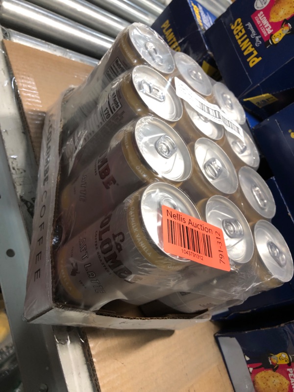 Photo 1 of ***(EXP: 5/31/25)NONREFUNDABLE*** La Colombe Coffee, Oatmilk Vanilla Latte, 11 fl oz Cans (Pack of 12), Coffeehouse Quality Cold Brew, Specialty Grade Coffee Beans, Ready-to-Drink On-the-Go