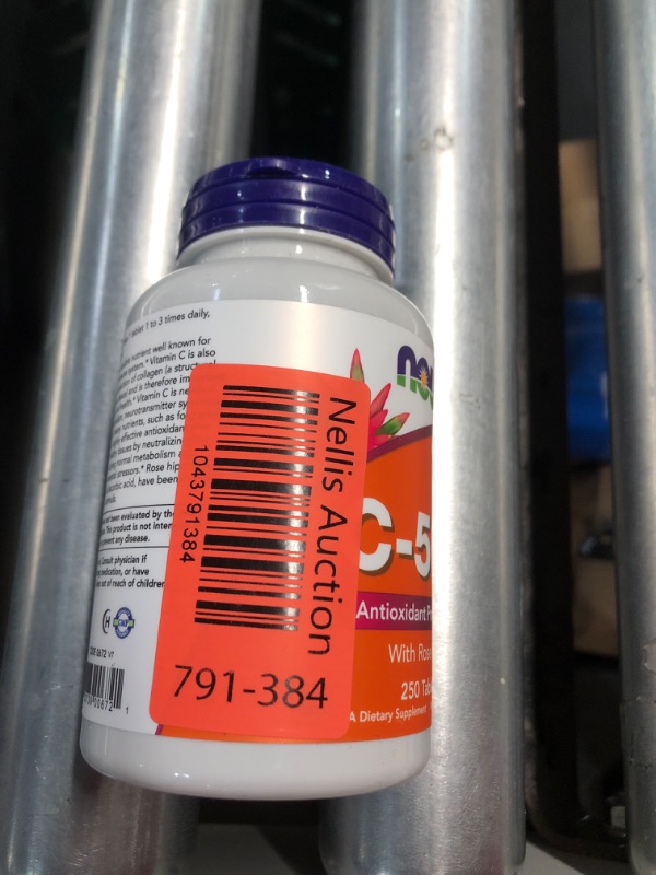 Photo 1 of ***(EXP: 11/2027)NONREFUNDABLE***NOW Foods Supplements, Vitamin C-500 with Rose Hips, Antioxidant Protection*, 250 Tablets
