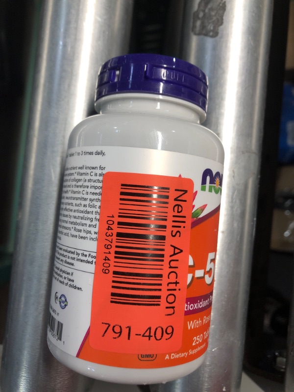 Photo 1 of ***(EXP: 11/2027)NONREFUNDABLE***NOW Foods Supplements, Vitamin C-500 with Rose Hips, Antioxidant Protection*, 250 Tablets