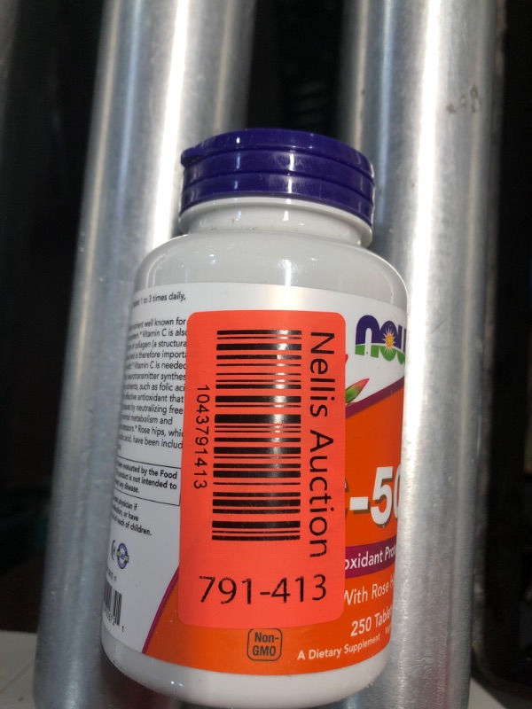 Photo 1 of ***(EXP: 11/2027)NONREFUNDABLE***NOW Foods Supplements, Vitamin C-500 with Rose Hips, Antioxidant Protection*, 250 Tablets