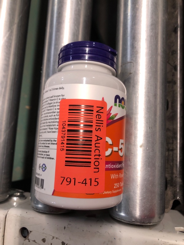 Photo 1 of ***(EXP:11/2027)NONREFUNDABLE***NOW Foods Supplements, Vitamin C-500 with Rose Hips, Antioxidant Protection*, 250 Tablets
