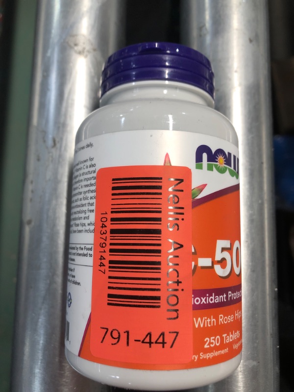 Photo 1 of ***(EXP:11/2027 )NONREFUNDABLE***NOW Foods Supplements, Vitamin C-500 with Rose Hips, Antioxidant Protection*, 250 Tablets