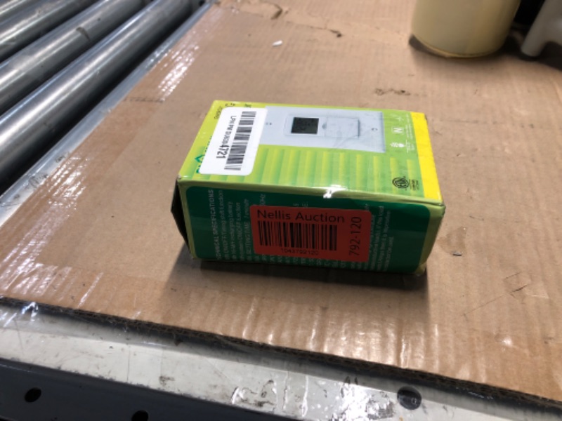 Photo 1 of BN-LINK 7 Day Programmable in-Wall Timer Switch for Lights, Fans and Motors, Single Pole and 3 Way (Compatible with SPDT) Both Use, Neutral Wire Required, White (No Backlight)