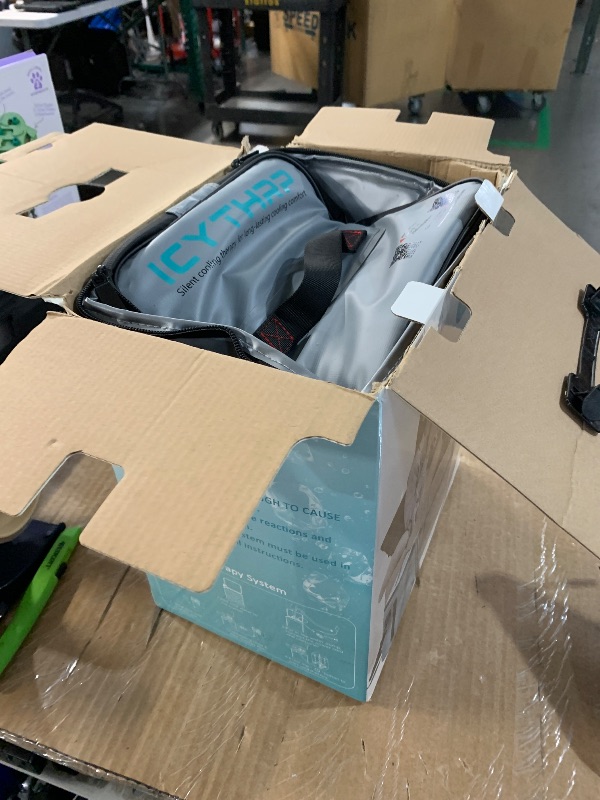 Photo 1 of MISSING STRAPS*****
ICYTHRP Cold Therapy Machine with Programmable Timer, Portable Ice Machine for Knee After Surgery, Knee Replacement Recovery System for Pain Relief w/Compression Pad for Shoulder, Hip and Ankle