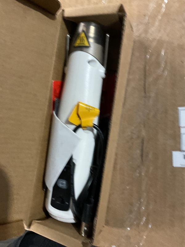 Photo 1 of (used) WORKPRO 7.2V Mini Cordless Heat Gun, 680? Hot Air Gun with Reflector Nozzle