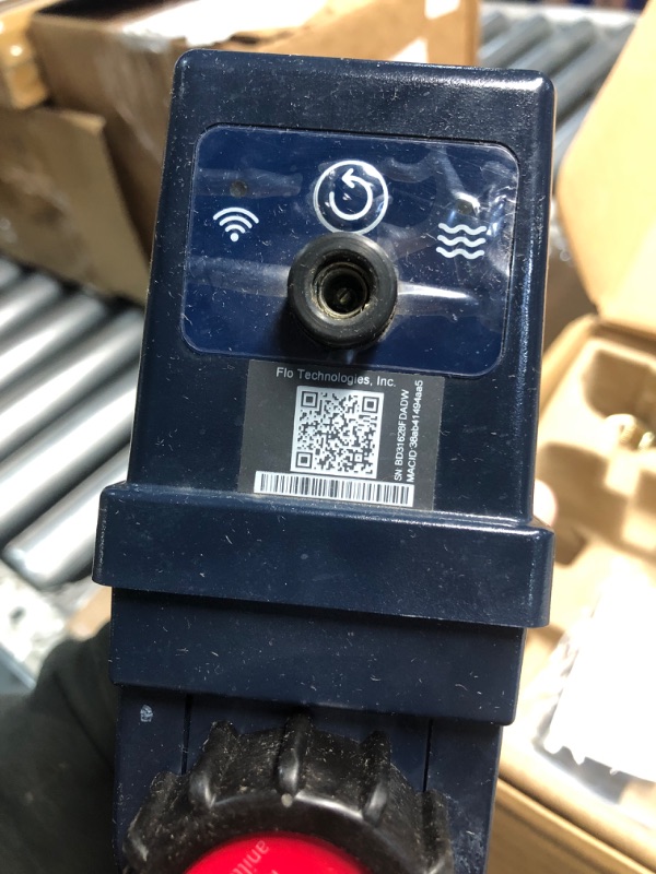 Photo 1 of ***(PARTS ONLY/ MISSING PARTS/ NON FUNCTIONAL)***
Moen Flo Smart Water Monitor and Automatic Shutoff Sensor, Wi-Fi Connected Water Leak Detector for 1-Inch Diameter Pipe, 900-006