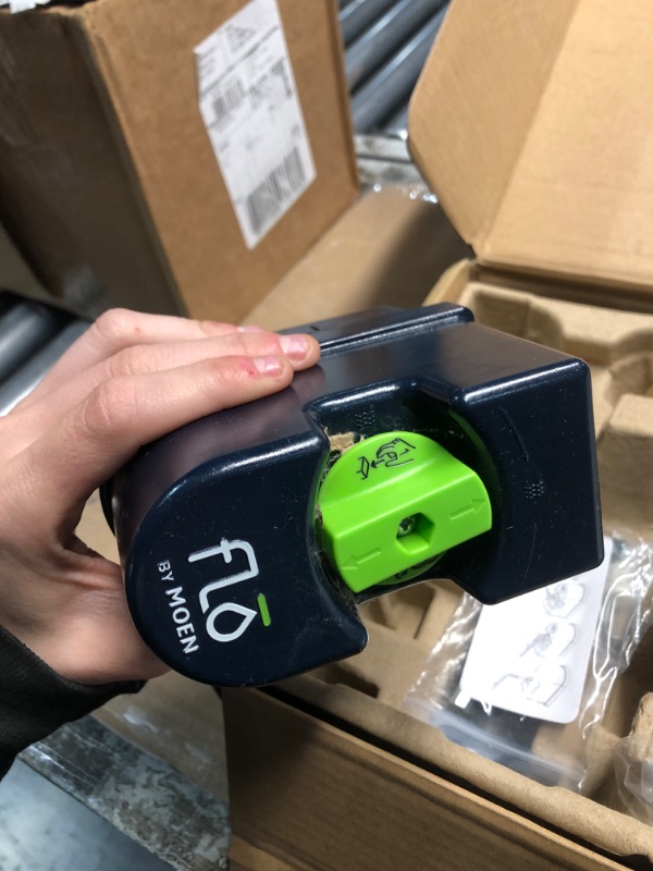Photo 1 of ***(PARTS ONLY/ MISSING PARTS/ NON FUNCTIONAL)***
Moen Flo Smart Water Monitor and Automatic Shutoff Sensor, Wi-Fi Connected Water Leak Detector for 1-Inch Diameter Pipe, 900-006