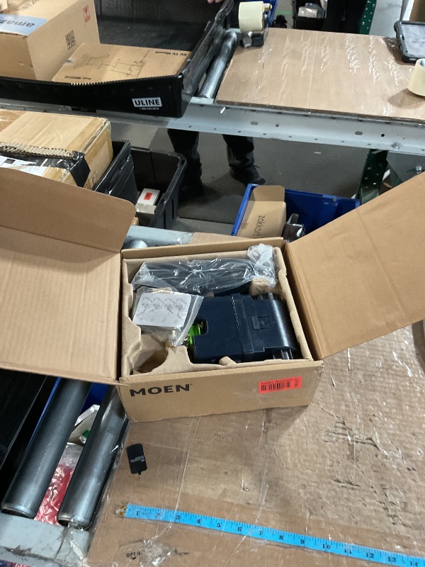 Photo 1 of ***(PARTS ONLY/ MISSING PARTS/ NON FUNCTIONAL)***
Moen Flo Smart Water Monitor and Automatic Shutoff Sensor, Wi-Fi Connected Water Leak Detector for 1-Inch Diameter Pipe, 900-006