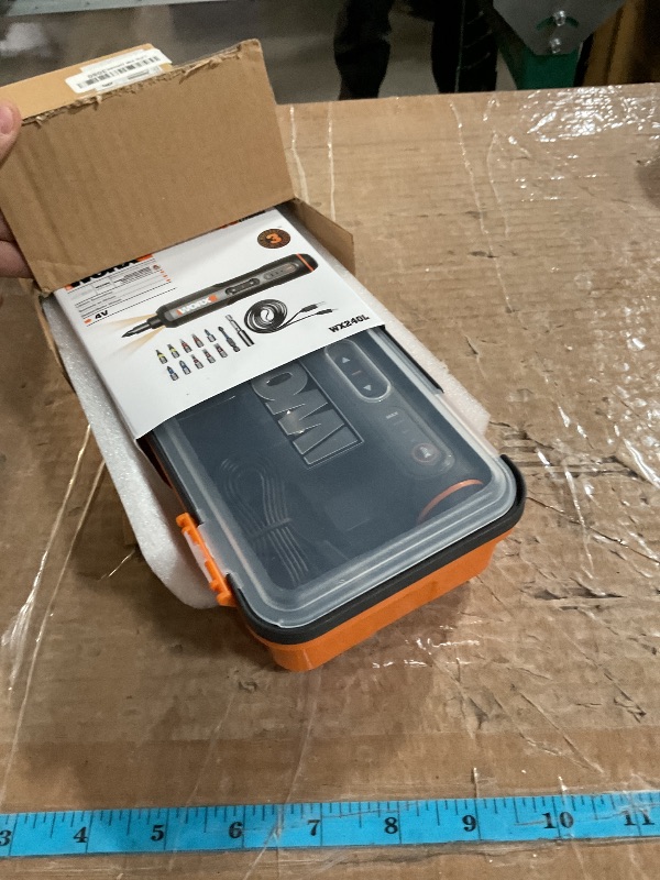Photo 1 of ***(NO RETURNS OR REFUNDS/ FOR PARTS ONLY/ MAJOR DAMAGE)***
Worx WX240L 4V 3-Speed Cordless Screwdriver