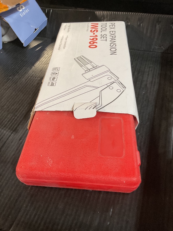 Photo 1 of ***(MISSING ATTACHMENTS)***
iCrimp PEX Expander Tool with 1/2",3/4",1" Expansion Heads for Uponor ProPex Expansion Sleeves, Meets ASTM F1960 Standard