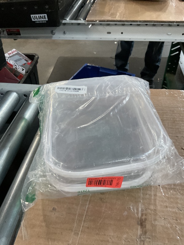 Photo 1 of (FAIR/USED) (BAGGED) YQBRAO Hard Sided Clear Zipper Case for Storage- Professional-Grade Plastic Clear Zipper Pencil Case,Toy Storage Bins, Toiletry Pouch, Travel Organizer, Cosmetic Bag?White,2 Pack, M?