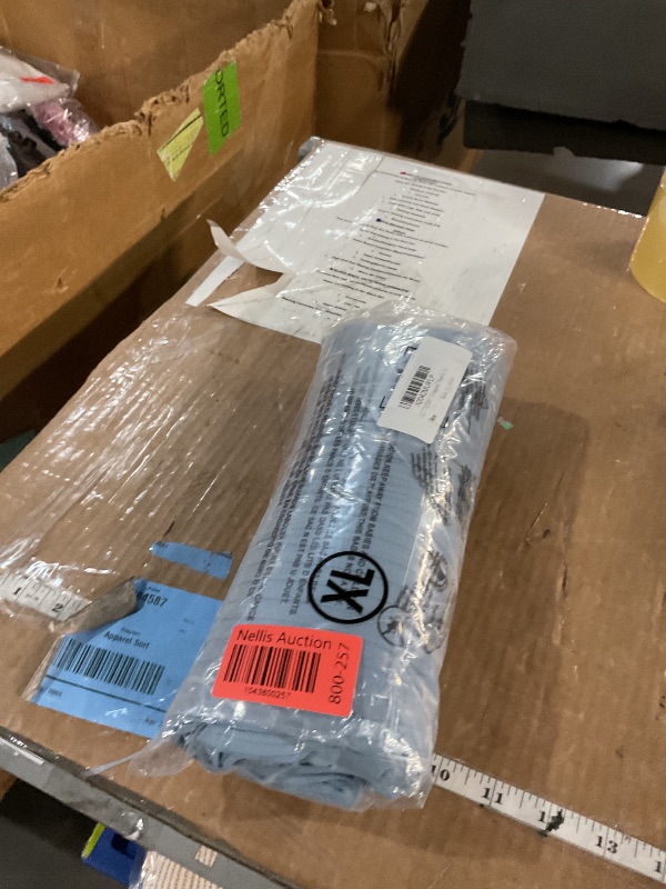 Photo 1 of (XL) (BAGGED) GRAPENT Casual High Waisted Ankle Pants - Comfortable Pull On Trousers for Beach Vacation Outfits - Sky Blue, X-Large (Size 16/18)