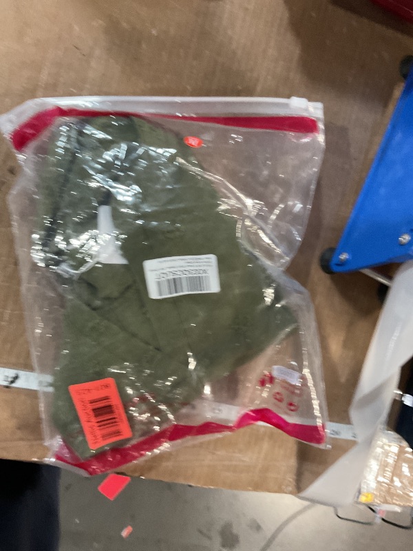 Photo 1 of KYLELOVE V Neck Short Sleeve Tunic Blouses Light Weight Work Top Summer Dressy Shirts Army Green mmedium