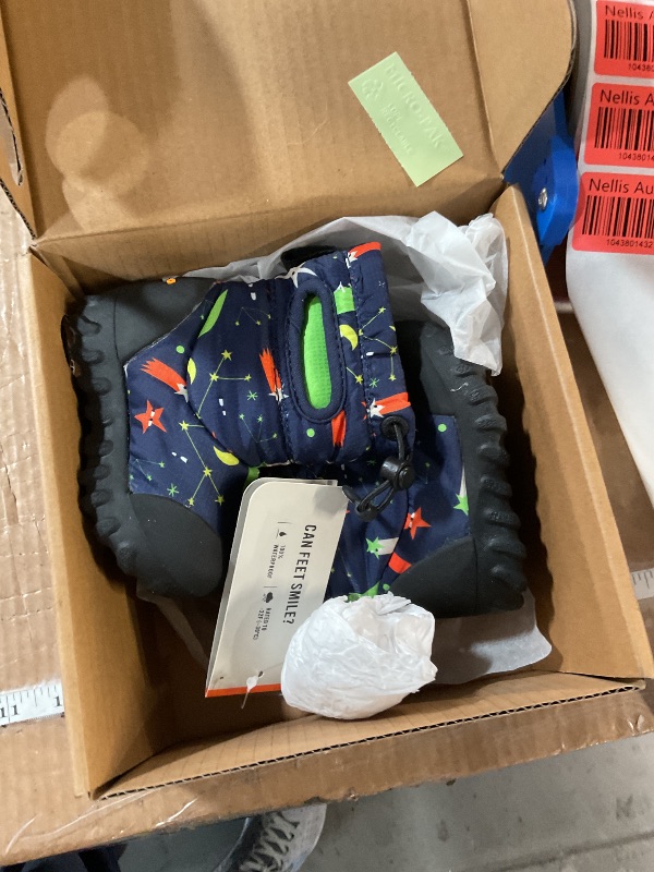 Photo 1 of Bogs Kids B-Moc Snow Boot, Navy Multi, 4 US Unisex Toddler