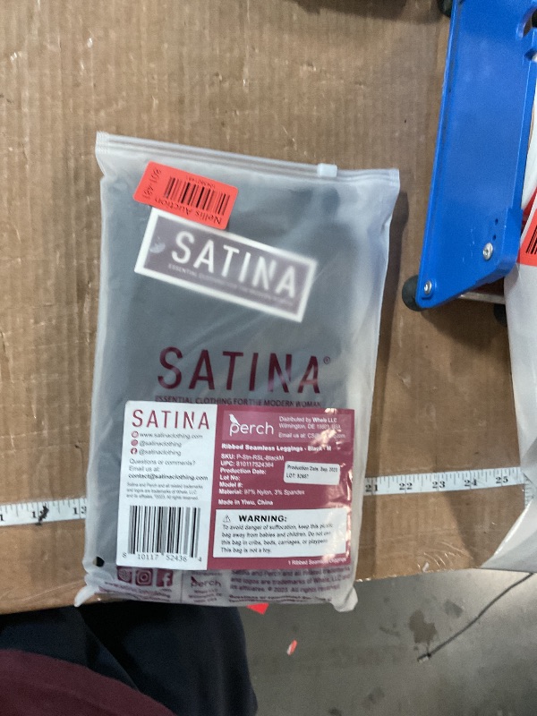 Photo 1 of SATINA High Waisted Full Length Tummy Control Leggings, Ribbed Leggings, Joggers medium