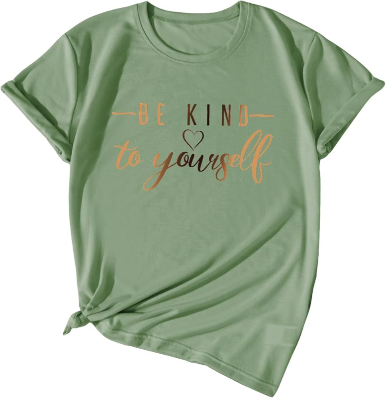 Photo 1 of (MEDIUM) (BAGGED) SOLY HUX Women's Letter Print Graphic Tees Short Sleeve Tops Casual Summer T Shirt Size M