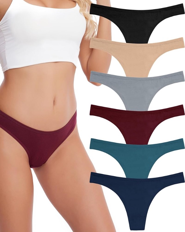 Photo 1 of  xxs ribbed cotton high waist tanga underwear  pack of 4 *** PICTURE FOR REFERENCE ONLY ***