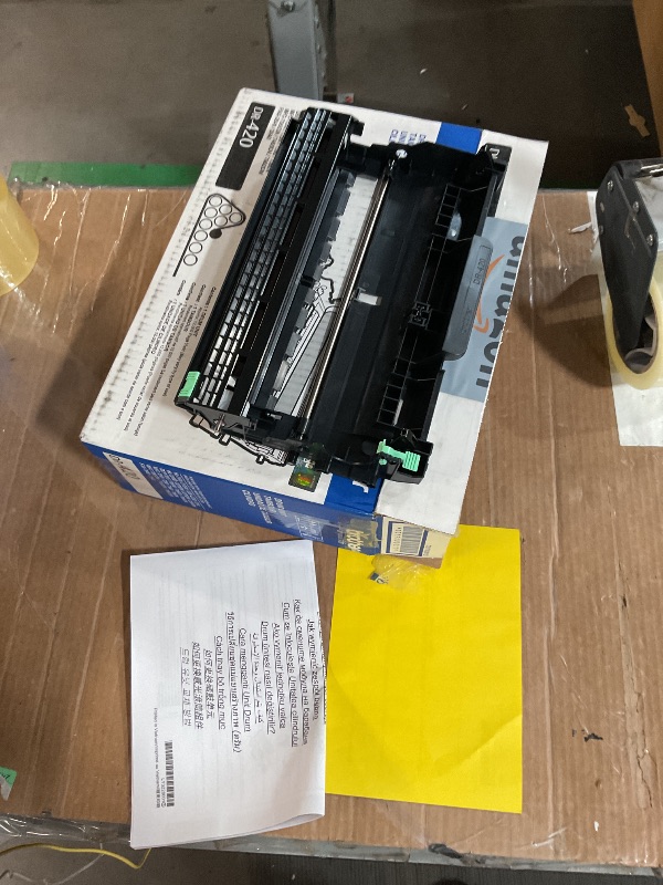 Photo 1 of Brother Genuine-Drum Unit, DR420, Seamless Integration, Yields Up to 12,000 pages, Black