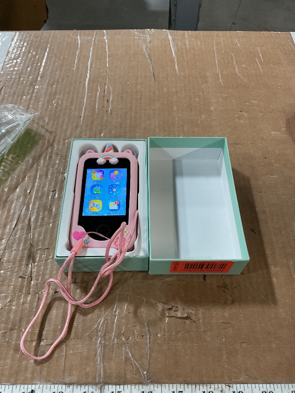 Photo 1 of (NEEDS A SIM CARD) Kids Smart Phone for Girls Toys, Gifts for 3-10 Year Old Girl Boy Christmas Birthday Kids Toys, 2.8" Touchscreen Toddler Learning Cell Toy Phone with Dual Camera, Game, Music Player, 8GB Card Pink