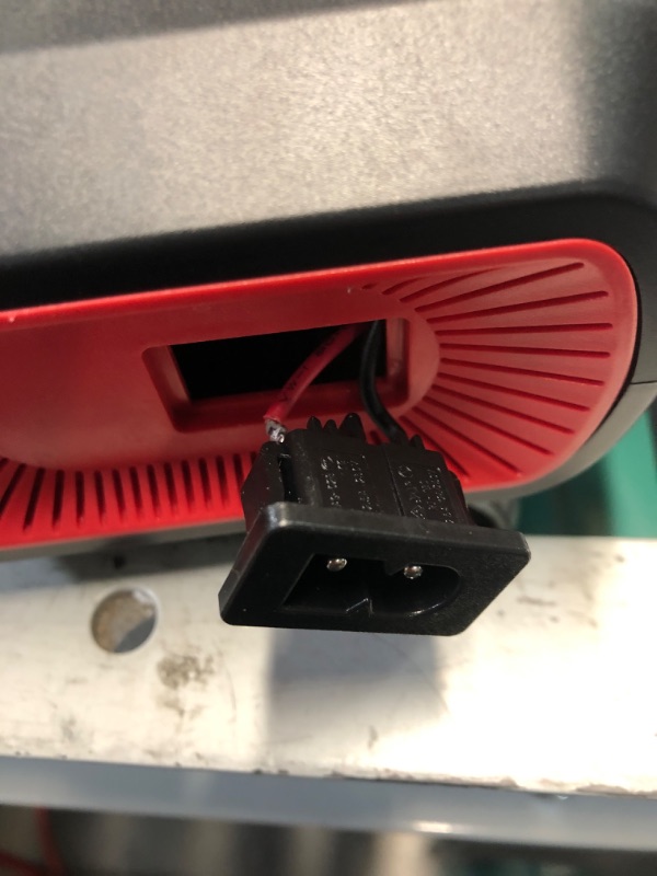 Photo 1 of (used)(damaged)(see images) ROCGORLD R8 Tire Inflator Portable Air Compressor, DC 12V Air Compressor Portable with Large Dual Digital Screen