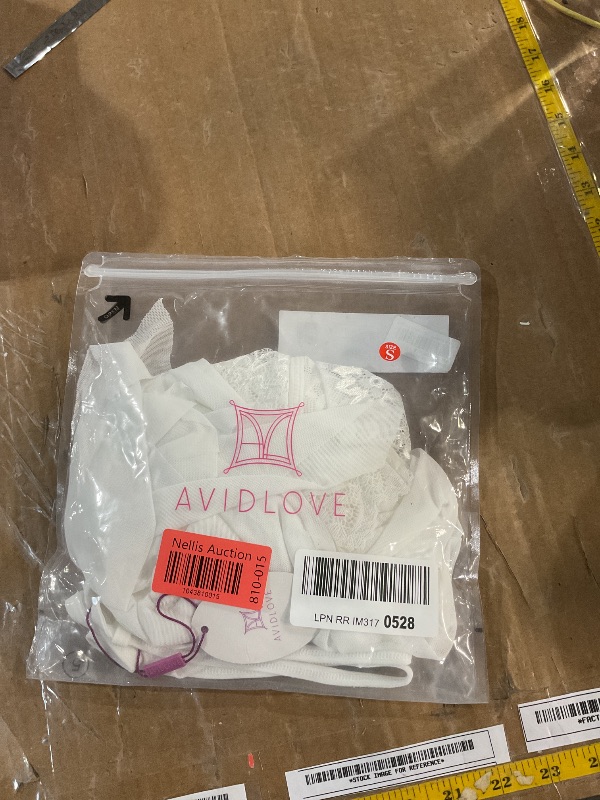Photo 1 of Avidlove Wedding Lingerie for Women Lace Babydoll Strap Chemise Sleepwear Honeymoon Nightwear White sz s