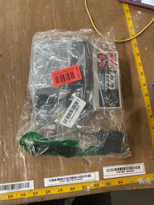 Photo 1 of Retro Game Console, Wireless Retro Gaming Console with Built-in 800 Games, AV and HDMI Output, Dual 2.4GHz Wireless Controllers, Plug and Play Video Game System. (Ash)