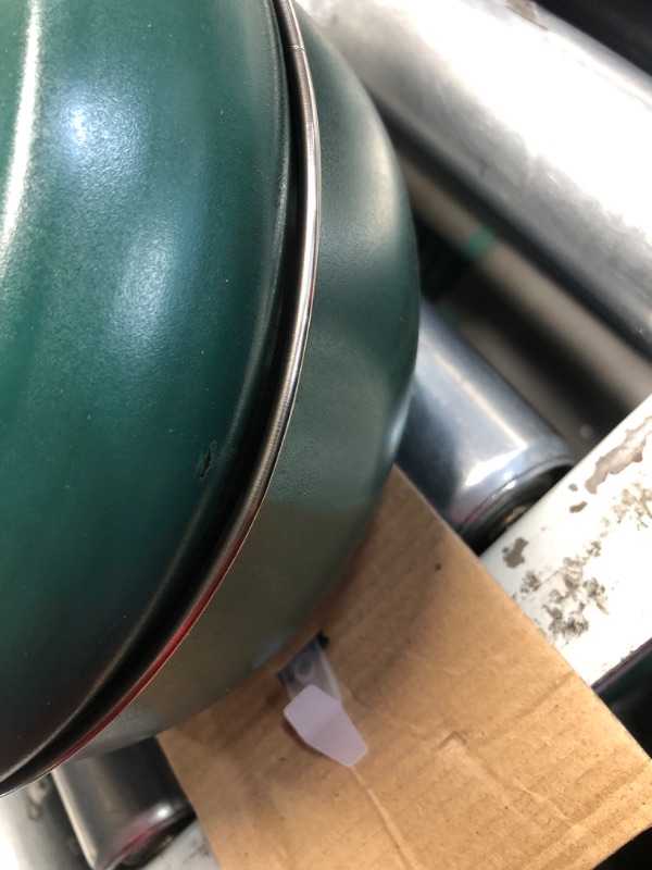 Photo 1 of **SMALL DENT ON SIDE AND PAINT PEELING***
Generic 304 Stainless Steel Deep Fryer Pot with Thermometer, Japanese Style Handle, for Induction Cooker, Deep Green, Generic5mu3sagbx0