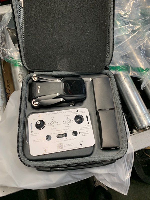Photo 1 of (REMOTE & DRONE POWER BUT WONT CONNECT) Ruko U11MINI Drones with Camera for Adults 4K, 70Mins 2 Batteries, Under 250g, Camera Drone with GPS TOF 9800FT Long Range Auto return for beginner