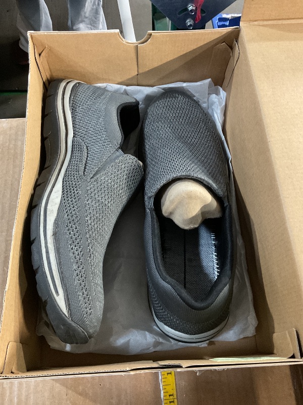Photo 1 of (9.5 M US) Skechers Men's Expected - Gomel Slip-on Loafer, Grey, 9.5 M US