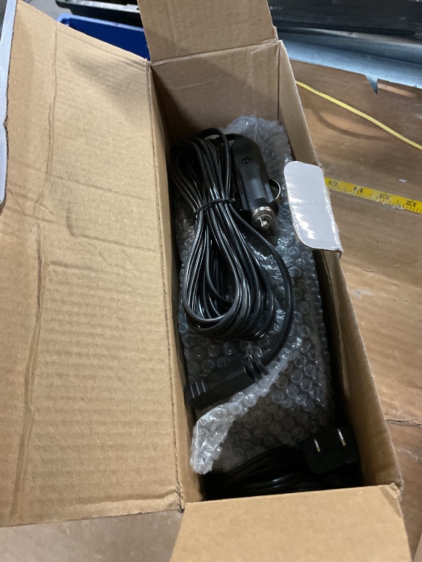 Photo 1 of **TURNS ON, UNABLE TO TEST FURTHER** TEROMAS Tire Inflator Portable Air Compressor, Air Pump DC/AC for Car Tires 12V DC and Other Inflatables at Home 110V AC, Digital Electric Tire Pump with Pressure Gauge(Blue)