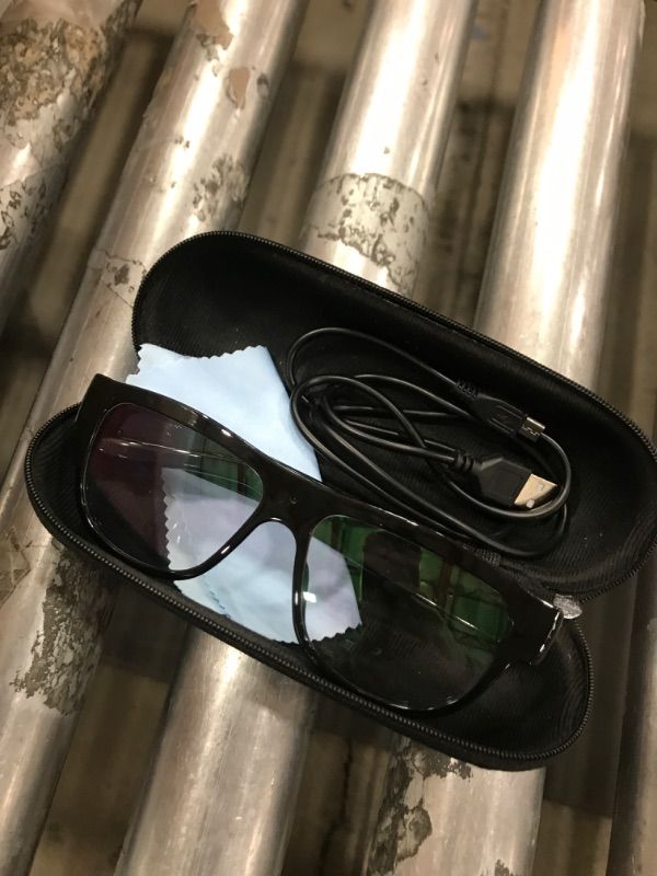 Photo 1 of Camera Glasses 1080P HD Outdoor Sports Smart Glasses, Suitable for Outdoor Sports, Hiking, Travel, Party Records (32G Memory Card Included)