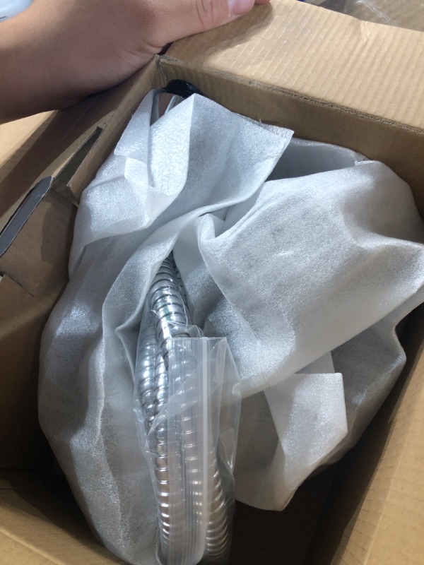 Photo 1 of ***SEE NOTES***
INAVAMZ Shower Heads with Handheld Spray Combo: 7.2" Rain Shower Head & Handheld Shower Head 2-IN-1 Shower Head with 60" Hose (Silver), Shower Trim Systems