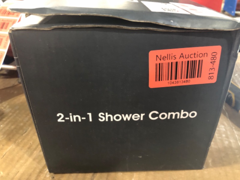 Photo 1 of ***SEE NOTES***
INAVAMZ Shower Heads with Handheld Spray Combo: 7.2" Rain Shower Head & Handheld Shower Head 2-IN-1 Shower Head with 60" Hose (Silver), Shower Trim Systems
