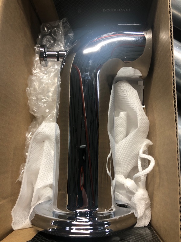 Photo 1 of (missing pieces) LOCALAND Extra Long Tub Spout with Diverter, Fits for 1/2" IPS Threads,Chrome Plated