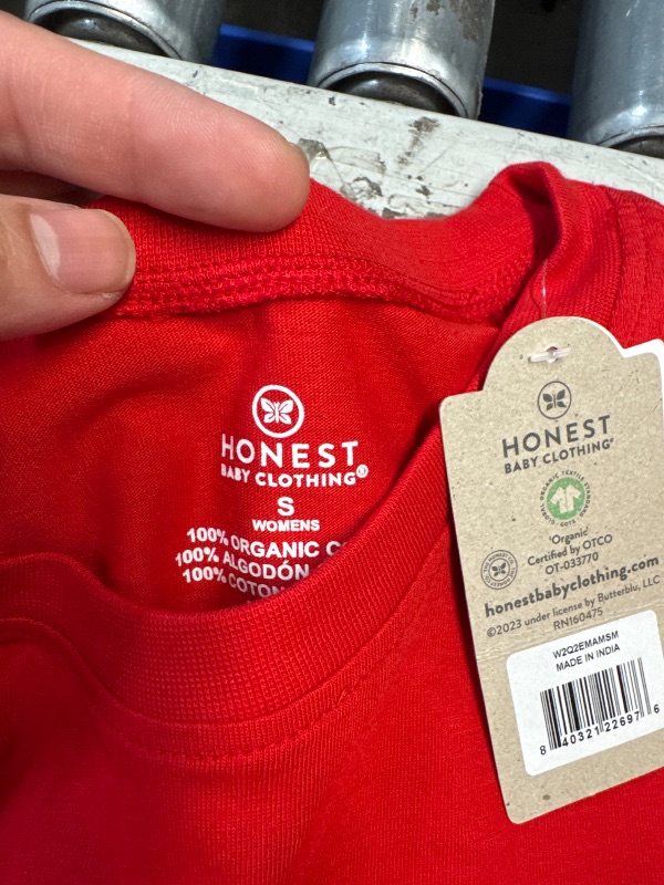 Photo 1 of ***Small***
HonestBaby  Holiday Pajamas Organic Cotton for Men, Women, Kids, Toddlers, Baby Boys, Girls, Unisex Pets, Moose & Mugs - Small