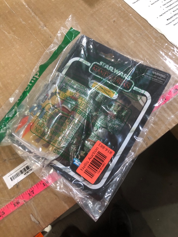 Photo 1 of **OPENED PACKAGE**
STAR WARS The Vintage Collection Cobb Vanth (Mandalorian Armor), Deluxe The Mandalorian 3.75 Inch Collectible Action Figure