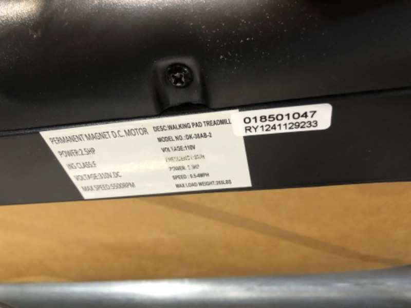 Photo 1 of ***PARTS ONLY - NOT FUNCTIONAL - SEE COMMENTS***
Lichico Walking Pad Under Desk Treadmill, Portable Small Treadmills for Home and Office, 2.5HP Super Quiet Brushless Motorized Walking Jogging Running Machine with Remote Control