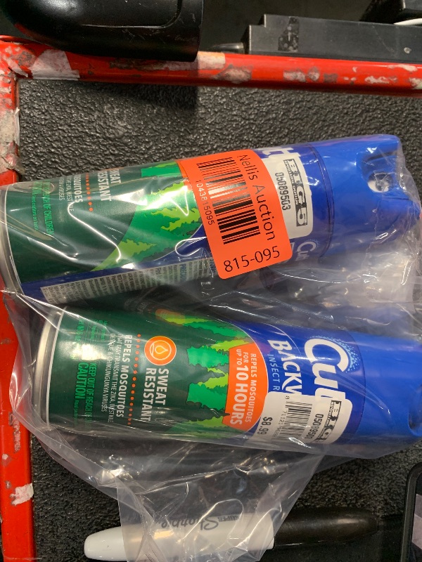 Photo 1 of (pack of 2)
Cutter Backwoods Insect Repellent, Mosquito Repellent, 25% DEET, Sweat Resistent, 6 Ounce (Aerosol Spray)