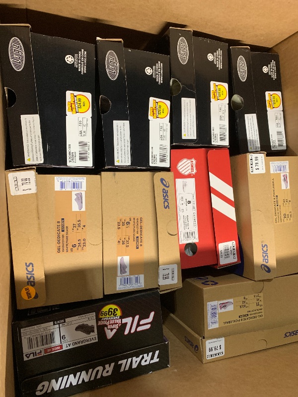 Photo 1 of (11 pair) Mixed Shoes and sizes 