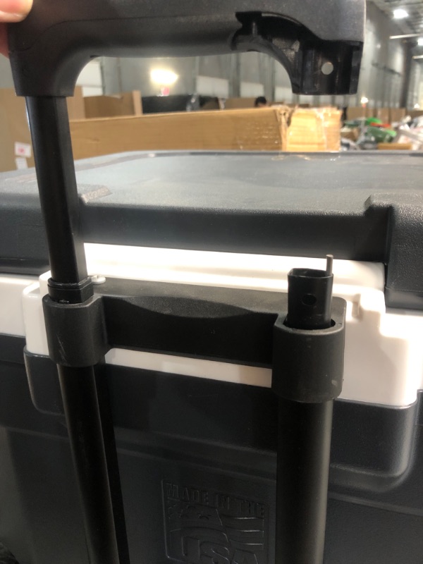 Photo 1 of (broken handle) igloo cooler gray 60qt 4 days